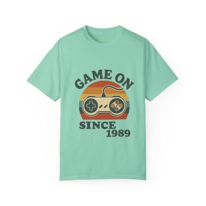 Retro Gamer Unisex T-Shirt - 'Game On Since 1989' Design - Image 40