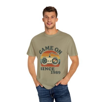 Retro Gamer Unisex T-Shirt - 'Game On Since 1989' Design - Image 31