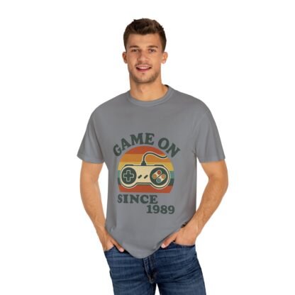 Retro Gamer Unisex T-Shirt - 'Game On Since 1989' Design - Image 35