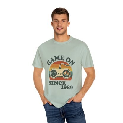 Retro Gamer Unisex T-Shirt - 'Game On Since 1989' Design - Image 39