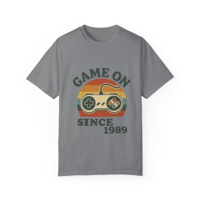 Retro Gamer Unisex T-Shirt - 'Game On Since 1989' Design - Image 32