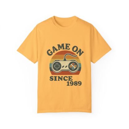 Retro Gamer Unisex T-Shirt - 'Game On Since 1989' Design - Image 24