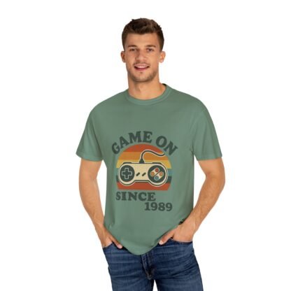 Retro Gamer Unisex T-Shirt - 'Game On Since 1989' Design - Image 47