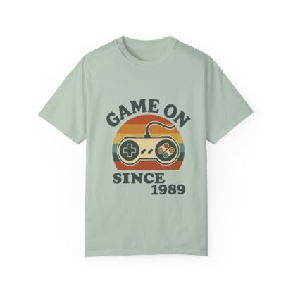 Retro Gamer Unisex T-Shirt - 'Game On Since 1989' Design - Image 36