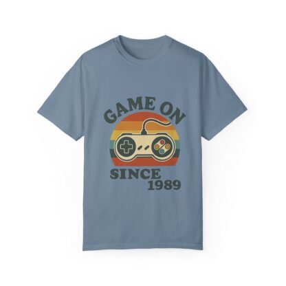 Retro Gamer Unisex T-Shirt - 'Game On Since 1989' Design - Image 52