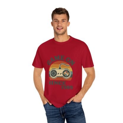 Retro Gamer Unisex T-Shirt - 'Game On Since 1989' Design - Image 59