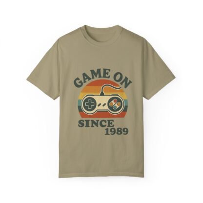 Retro Gamer Unisex T-Shirt - 'Game On Since 1989' Design - Image 28