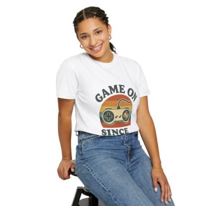 Retro Gamer Unisex T-Shirt - 'Game On Since 1989' Design - Image 6