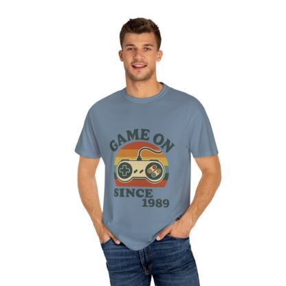 Retro Gamer Unisex T-Shirt - 'Game On Since 1989' Design - Image 55
