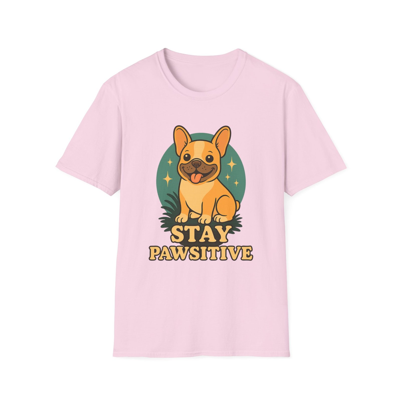 Stay Pawsitive Dog Lover T-Shirt, Unisex Tee, Pet Apparel, Gift for Dog Owners, Cute Dog Shirt, Inspirational T-Shirt - Image 37