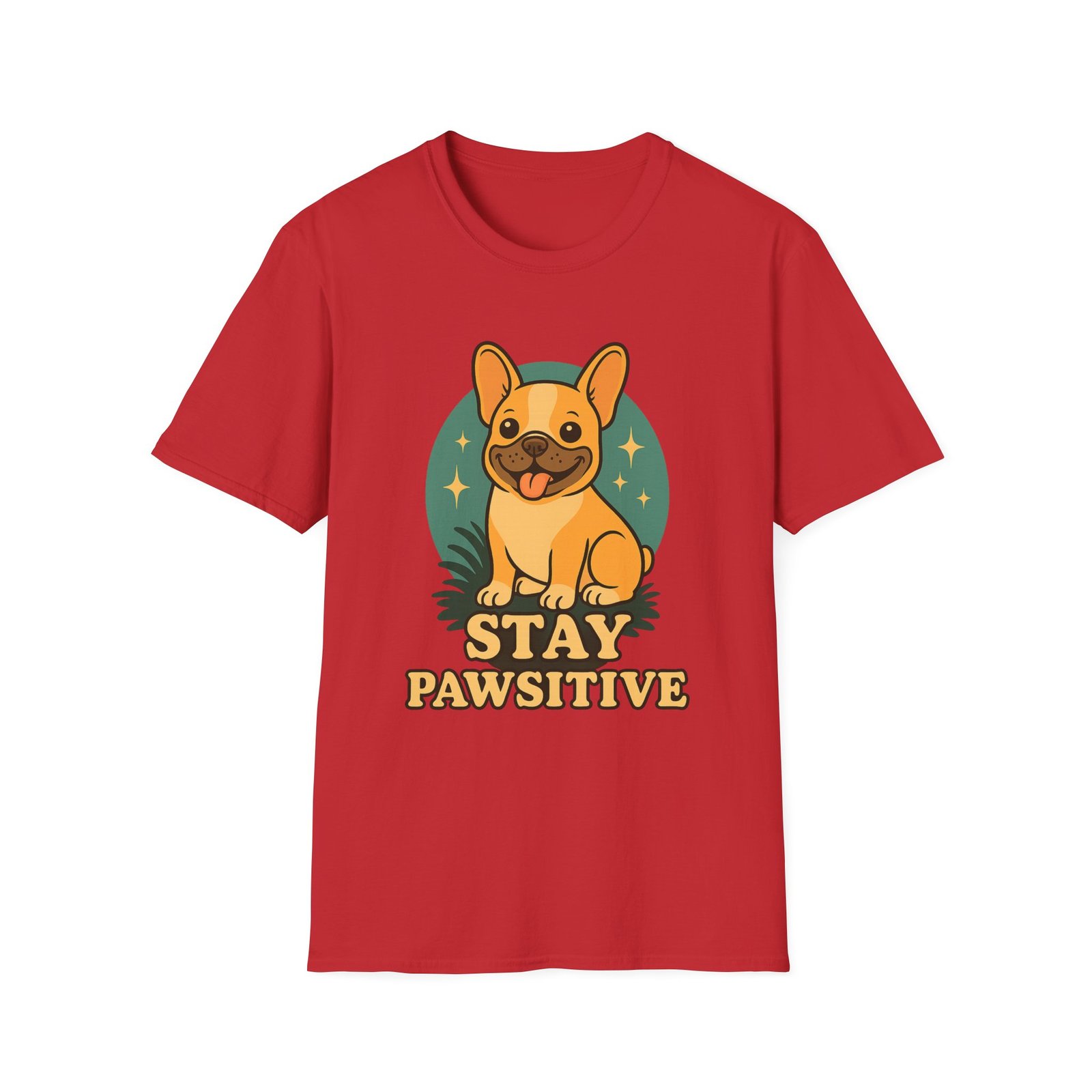 Stay Pawsitive Dog Lover T-Shirt, Unisex Tee, Pet Apparel, Gift for Dog Owners, Cute Dog Shirt, Inspirational T-Shirt - Image 43