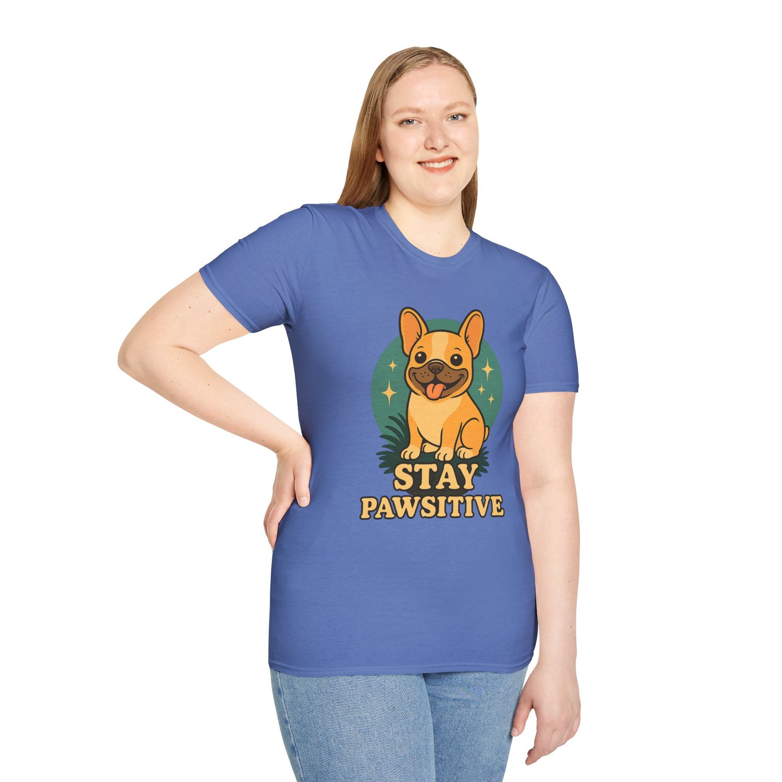 Stay Pawsitive Dog Lover T-Shirt, Unisex Tee, Pet Apparel, Gift for Dog Owners, Cute Dog Shirt, Inspirational T-Shirt - Image 33