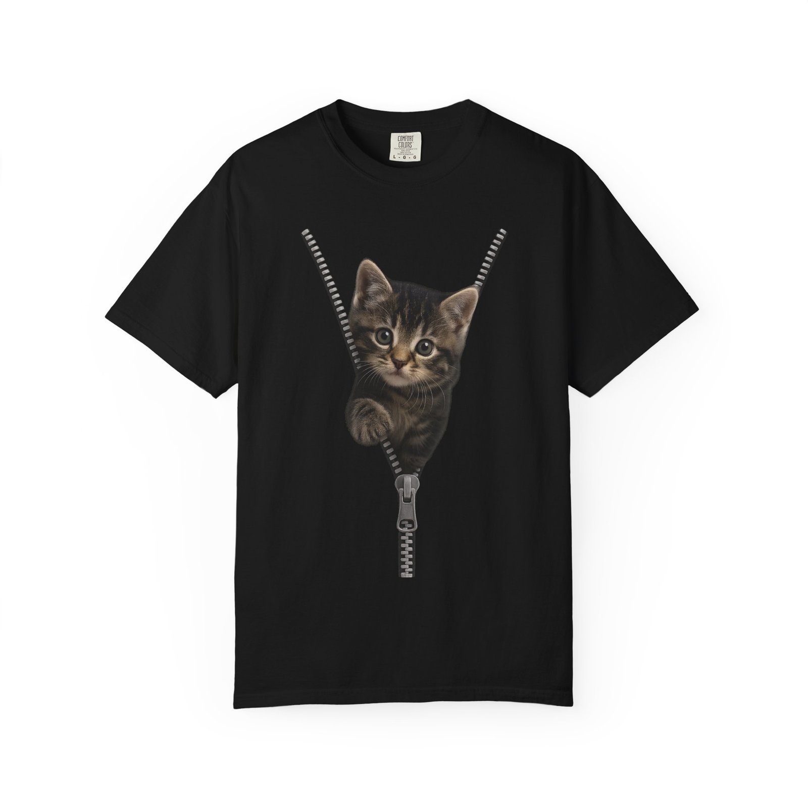 Playful Cat Unisex T-Shirt, Cute Animal Tee, Funny Gift for Cat Lovers, Unique Graphic Shirt, Ideal for Birthdays and Everyday Wear - Image 26