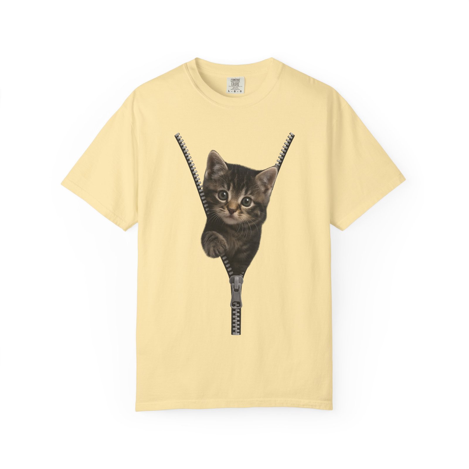 Playful Cat Unisex T-Shirt, Cute Animal Tee, Funny Gift for Cat Lovers, Unique Graphic Shirt, Ideal for Birthdays and Everyday Wear - Image 7