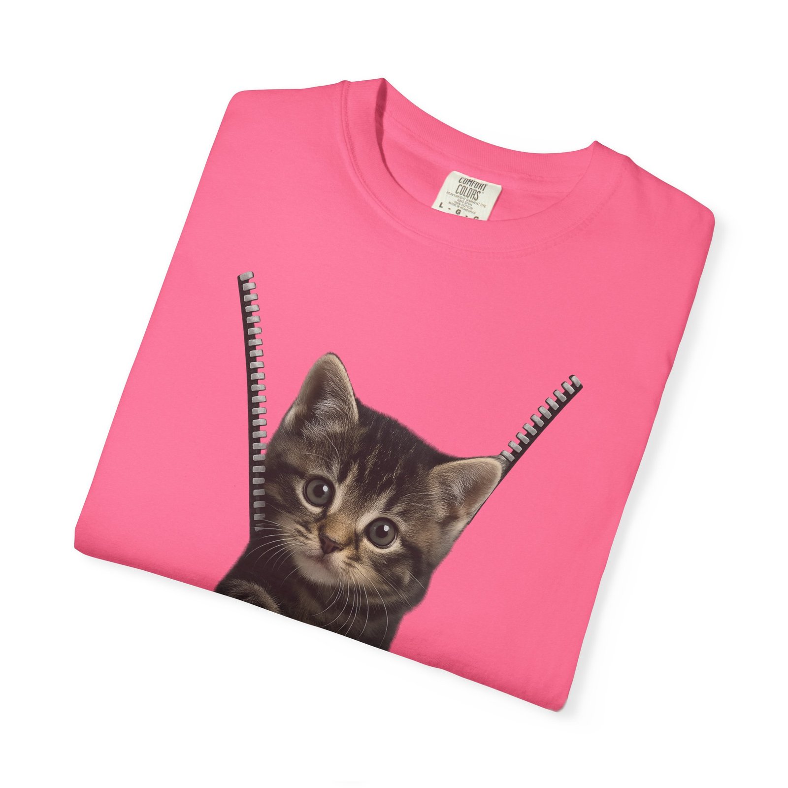 Playful Cat Unisex T-Shirt, Cute Animal Tee, Funny Gift for Cat Lovers, Unique Graphic Shirt, Ideal for Birthdays and Everyday Wear - Image 40