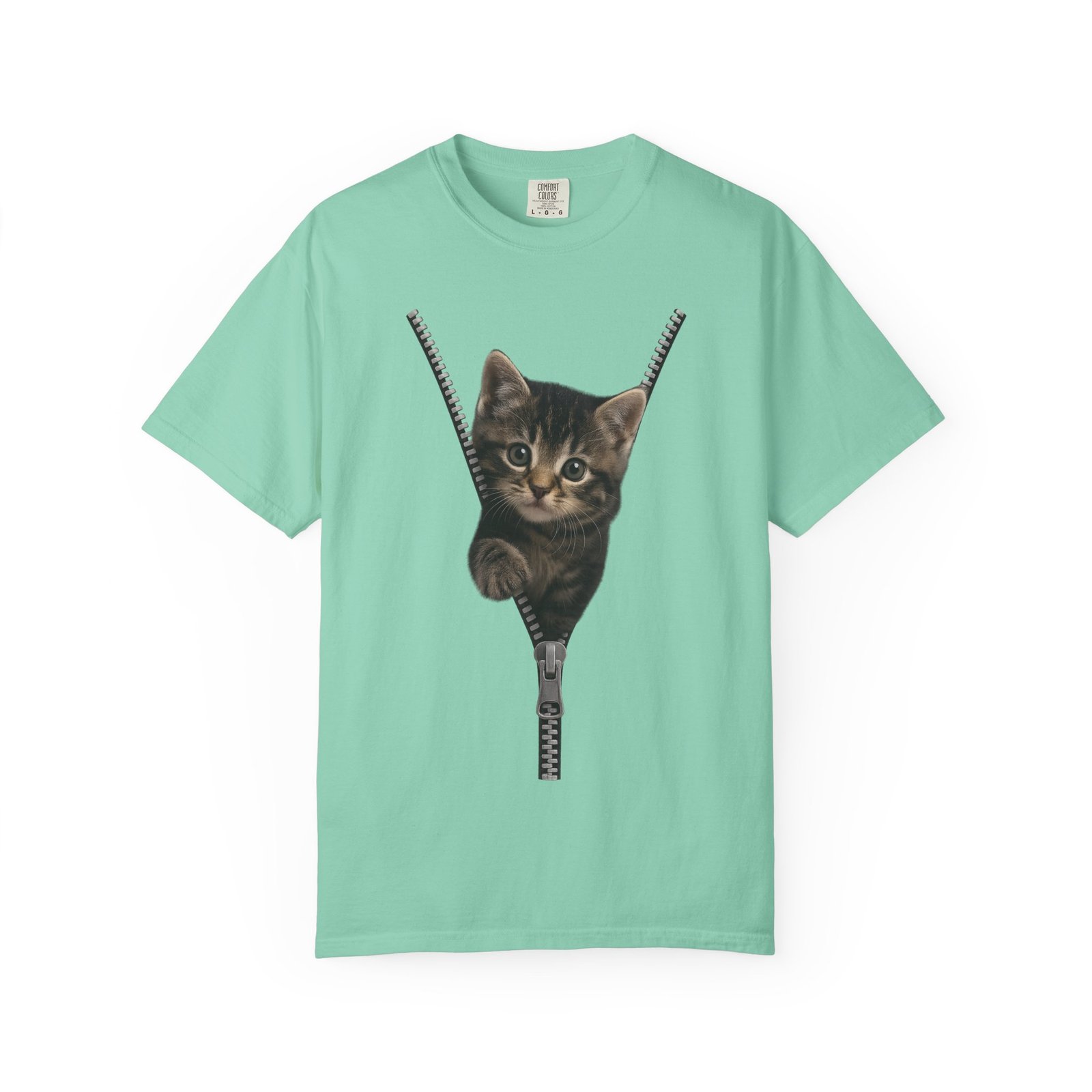Playful Cat Unisex T-Shirt, Cute Animal Tee, Funny Gift for Cat Lovers, Unique Graphic Shirt, Ideal for Birthdays and Everyday Wear - Image 14