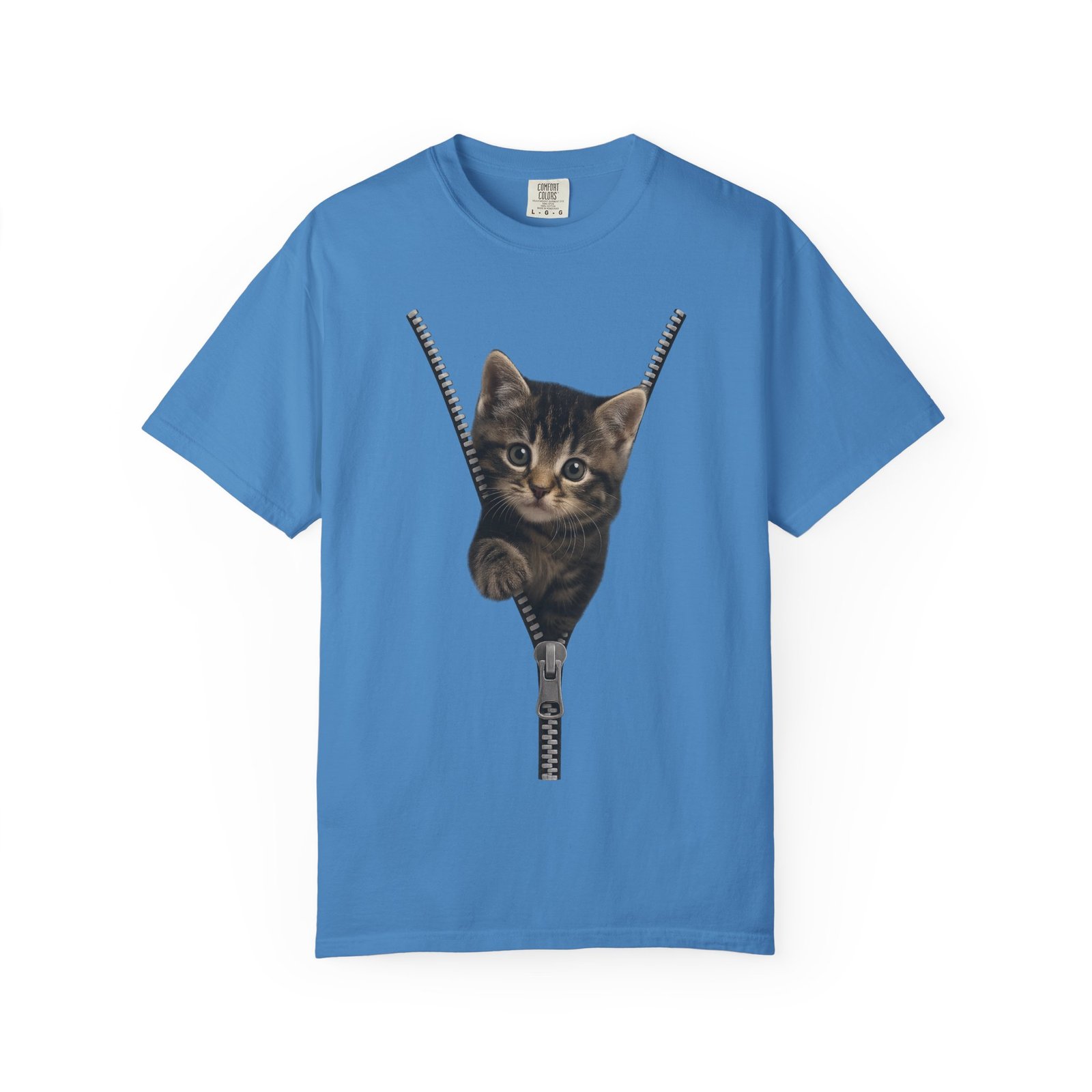 Playful Cat Unisex T-Shirt, Cute Animal Tee, Funny Gift for Cat Lovers, Unique Graphic Shirt, Ideal for Birthdays and Everyday Wear - Image 19