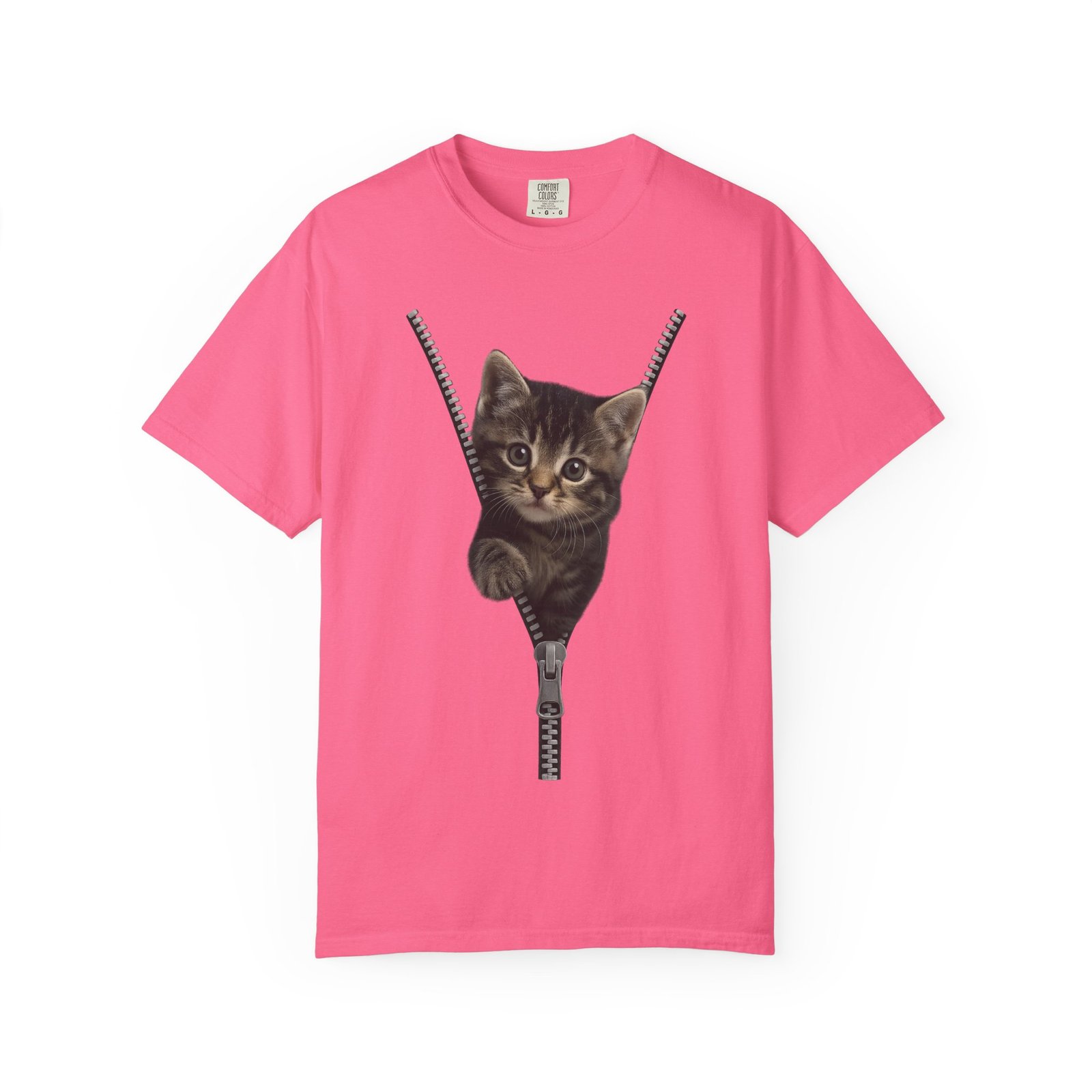 Playful Cat Unisex T-Shirt, Cute Animal Tee, Funny Gift for Cat Lovers, Unique Graphic Shirt, Ideal for Birthdays and Everyday Wear - Image 39