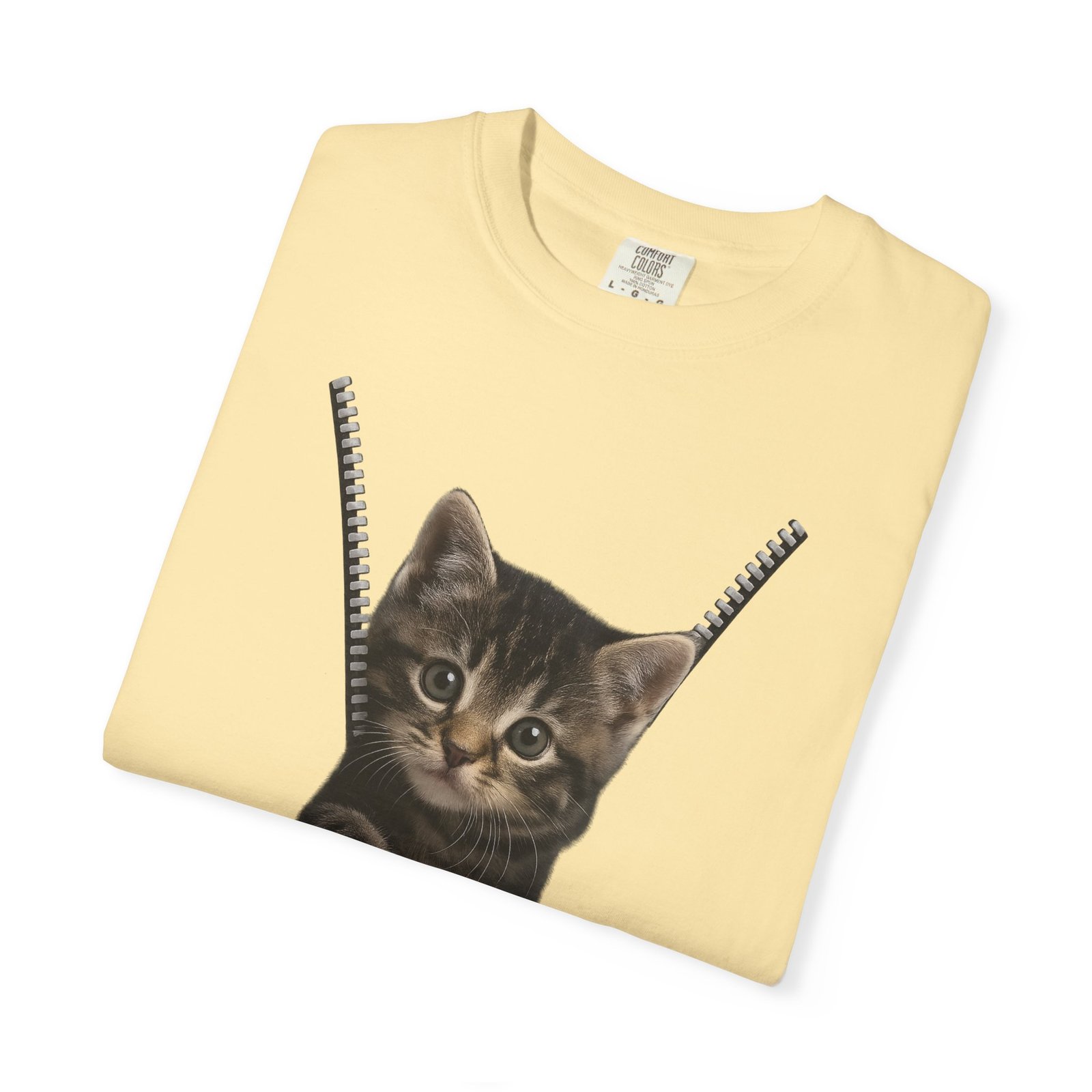 Playful Cat Unisex T-Shirt, Cute Animal Tee, Funny Gift for Cat Lovers, Unique Graphic Shirt, Ideal for Birthdays and Everyday Wear - Image 8