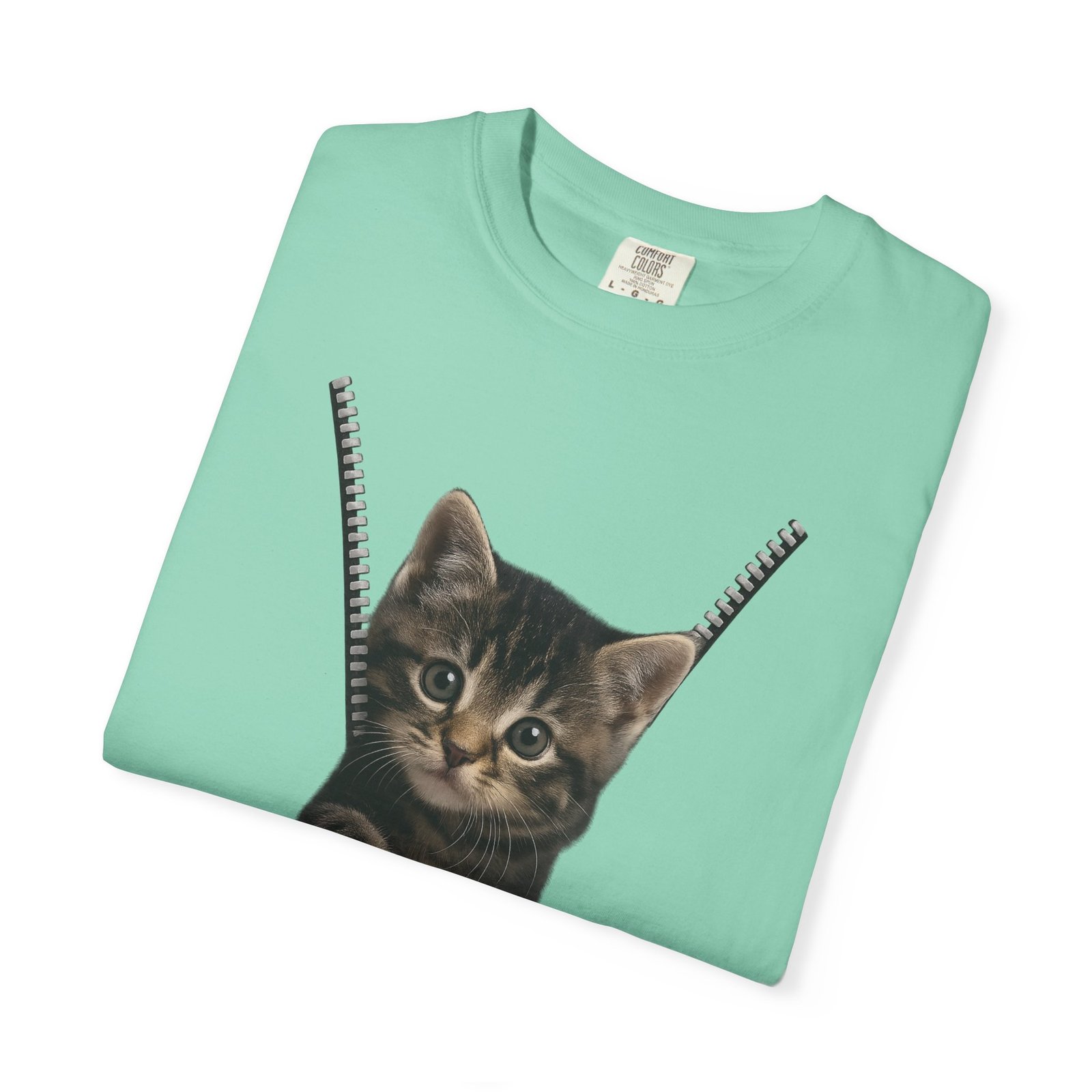 Playful Cat Unisex T-Shirt, Cute Animal Tee, Funny Gift for Cat Lovers, Unique Graphic Shirt, Ideal for Birthdays and Everyday Wear - Image 15