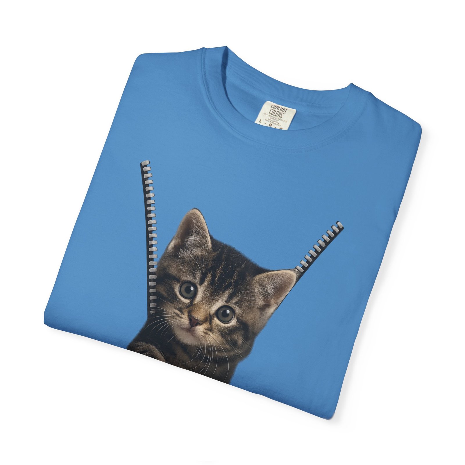 Playful Cat Unisex T-Shirt, Cute Animal Tee, Funny Gift for Cat Lovers, Unique Graphic Shirt, Ideal for Birthdays and Everyday Wear - Image 23